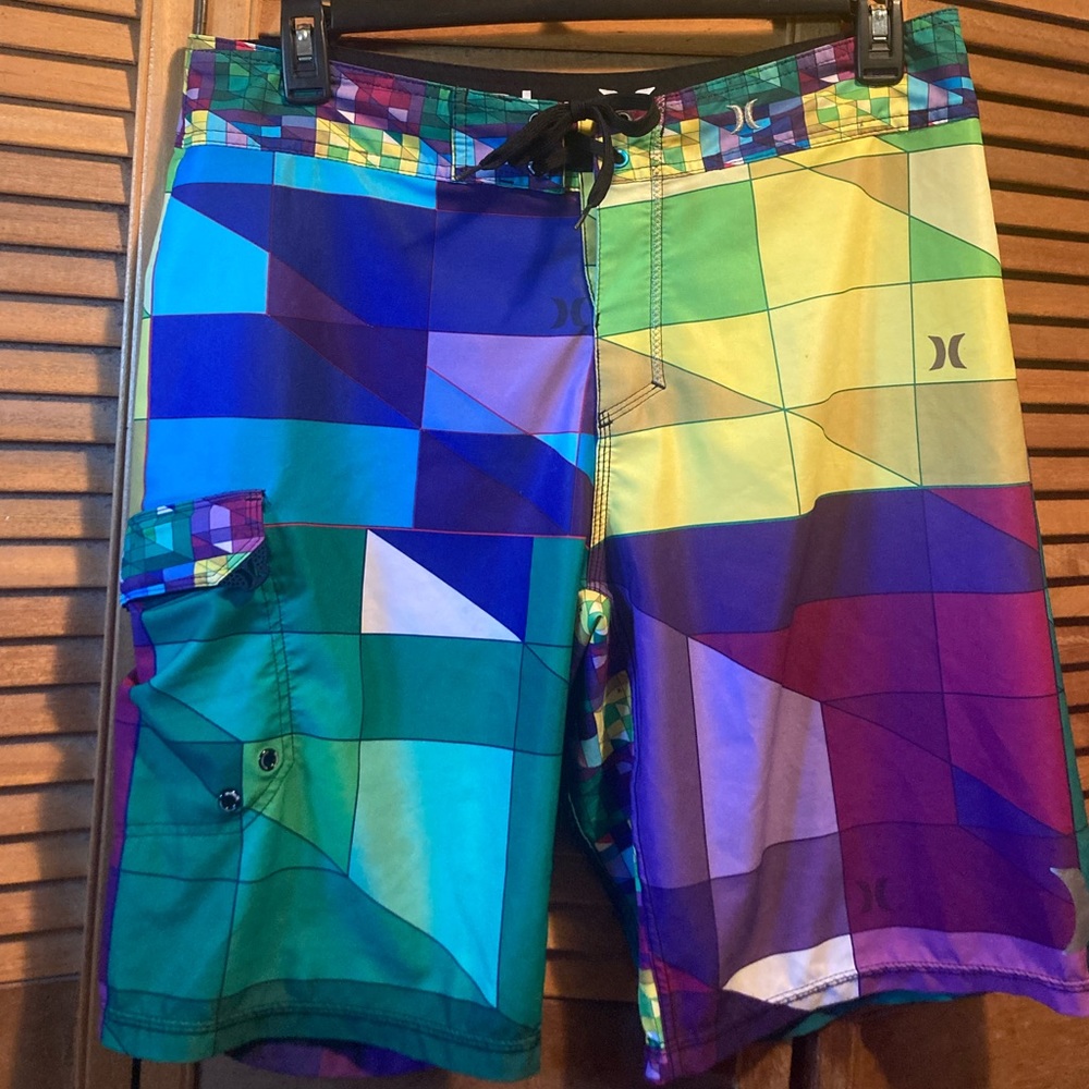 Hurley Phantom Color Block Board Surf Swimming Trunks/Board Shorts
